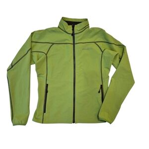 Eddie Bauer First Ascend Soft Shell Active Jacket Lime Green